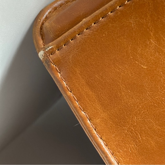 Kelly Moore + A Beautiful Mess Brown Camera Diaper Messenger Bag - Picture 9 of 16